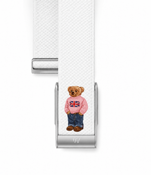 Pink British Teddy | Whoop Strap