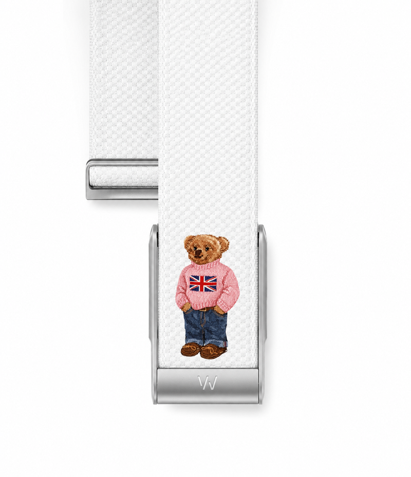 Pink British Teddy | Whoop Strap