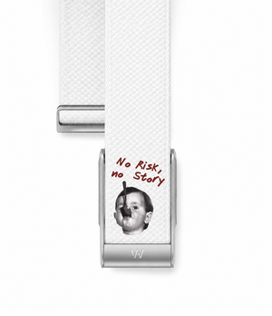 No Risk No Story Red | Whoop Strap
