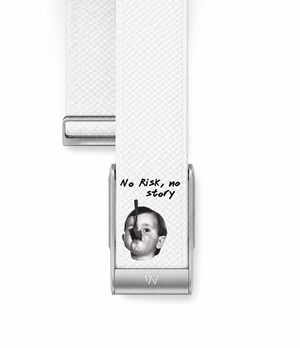 No Risk No Story Black | Whoop Strap