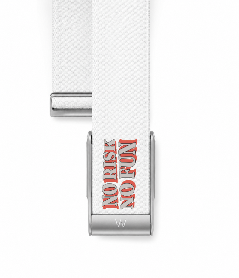 No Risk No Fun Pink | Whoop Strap