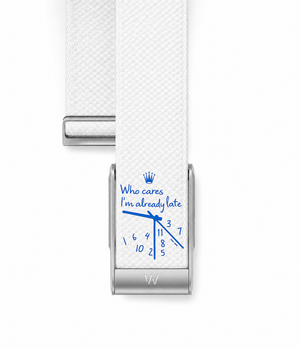Who Cares Blue | Whoop Strap