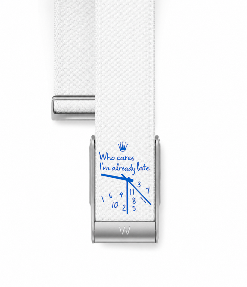 Who Cares Blue | Whoop Strap