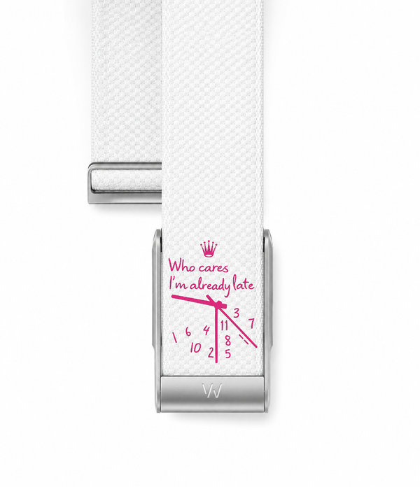 Who Cares Pink | Whoop Strap